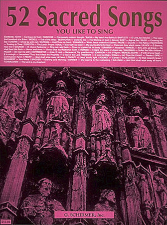Product Cover for 52 Sacred Songs You Like to Sing