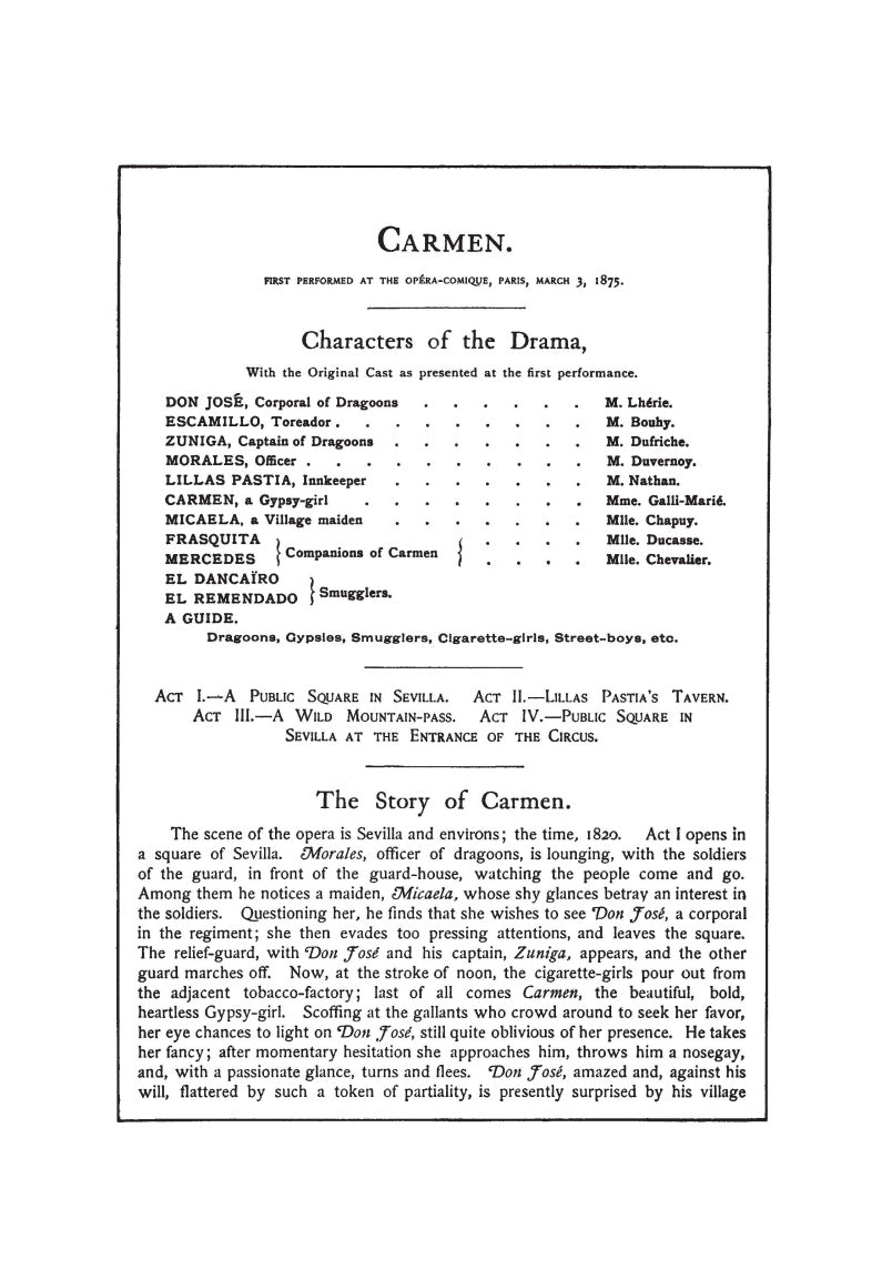 Carmen - sample page 3