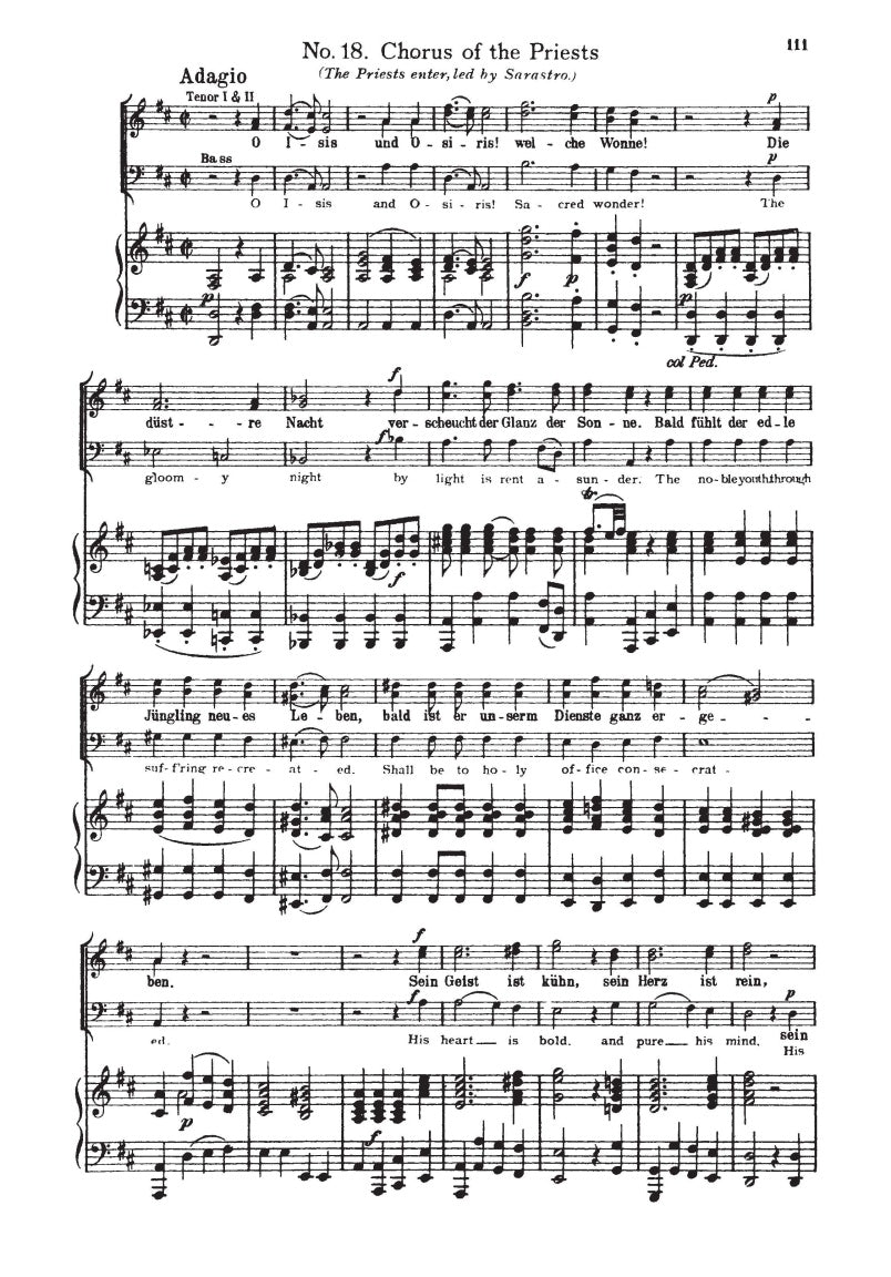 The Magic Flute (Die Zauberflöte) - sample page 6