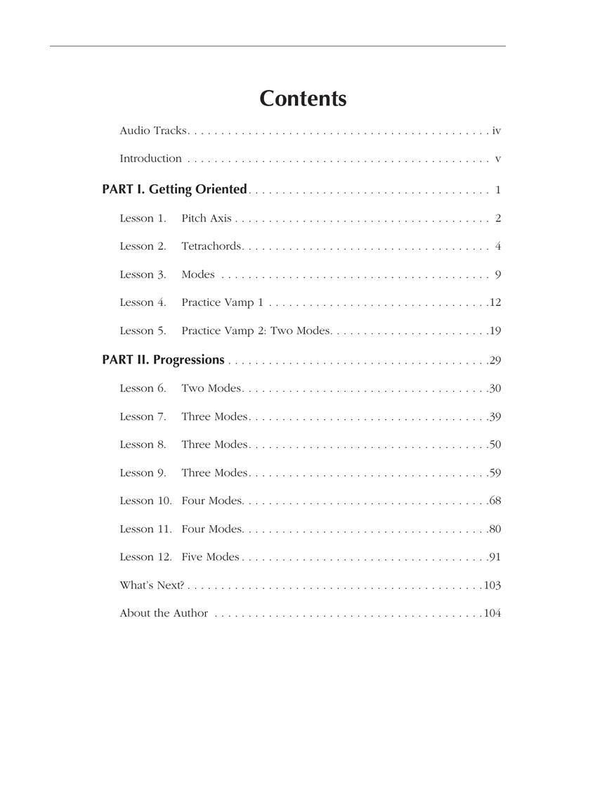 Playing the Changes: Bass - sample page 2