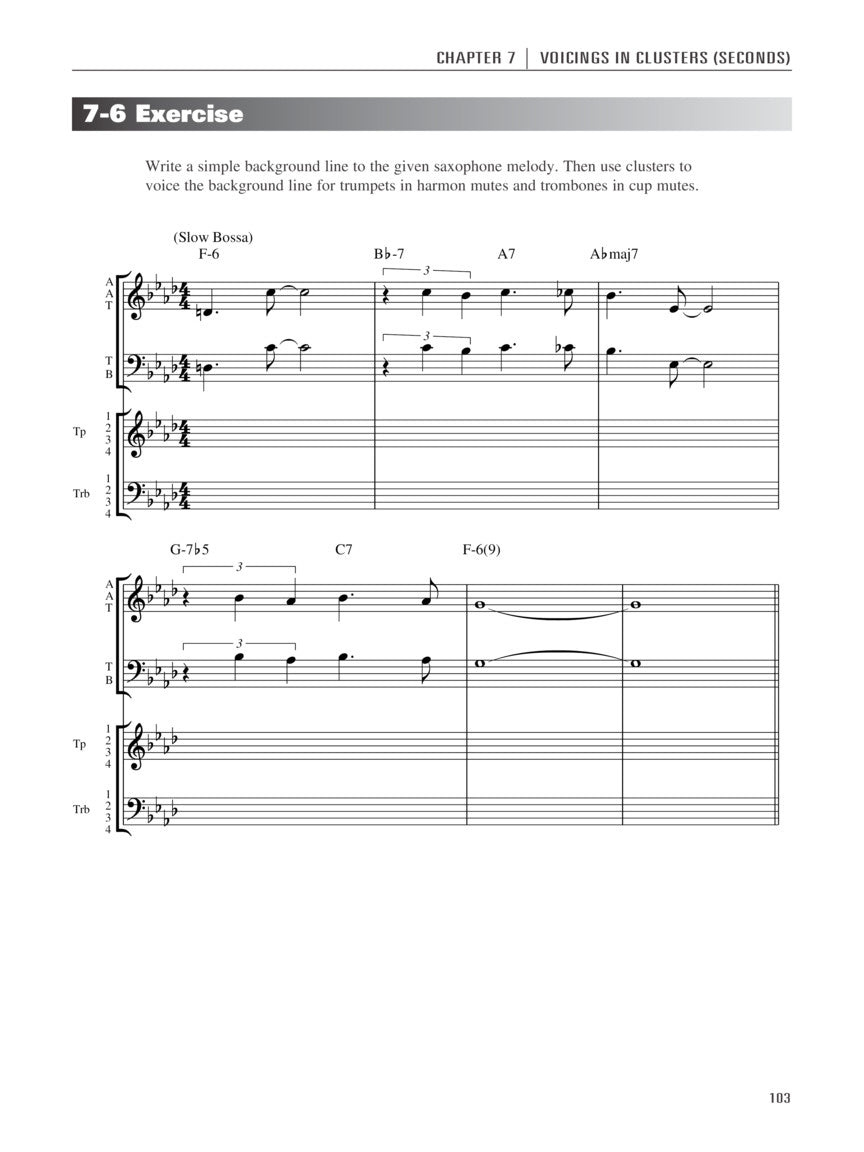 Arranging for Large Jazz Ensemble - sample page 8
