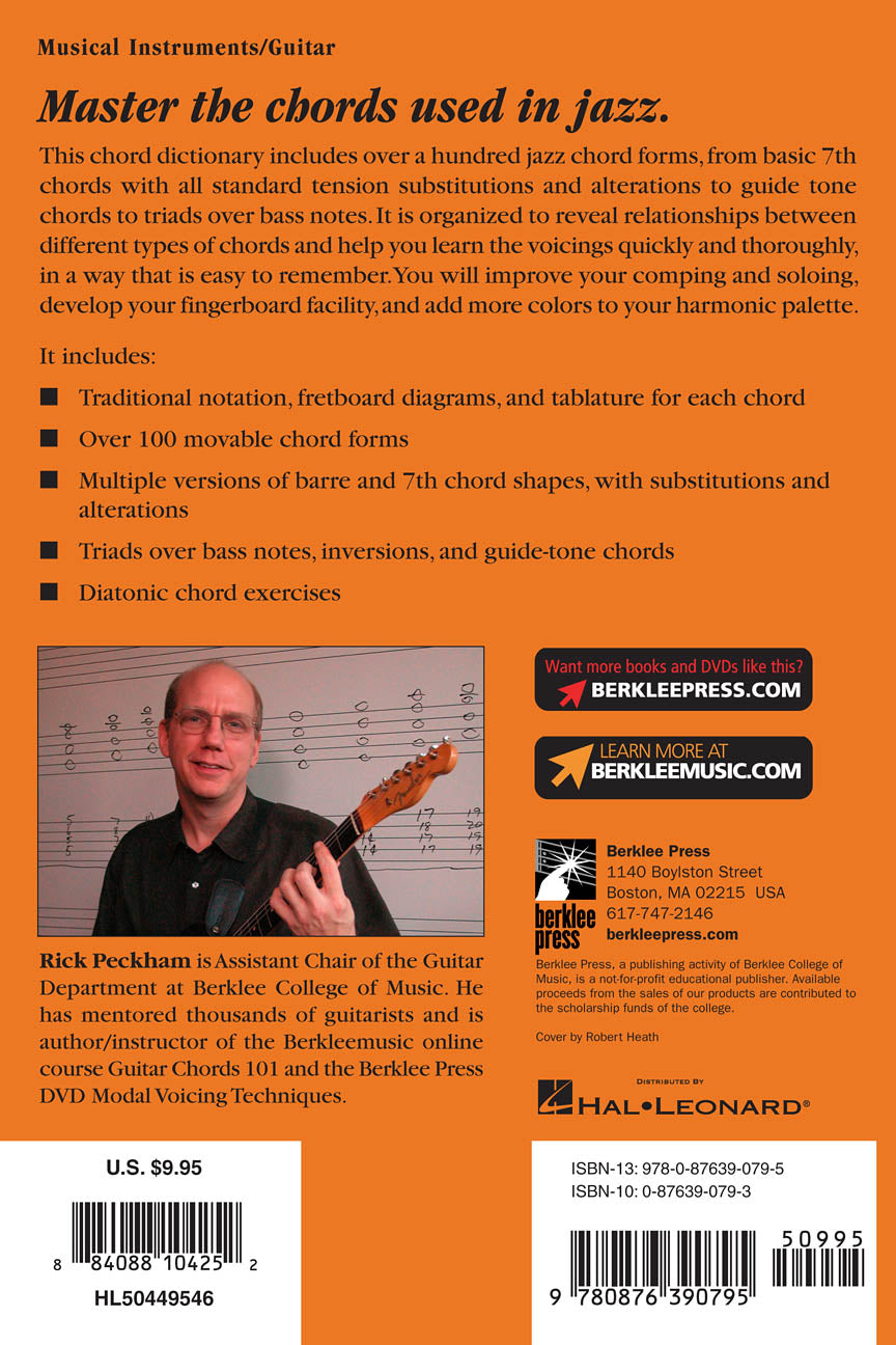 Berklee Jazz Guitar Chord Dictionary - sample page 2