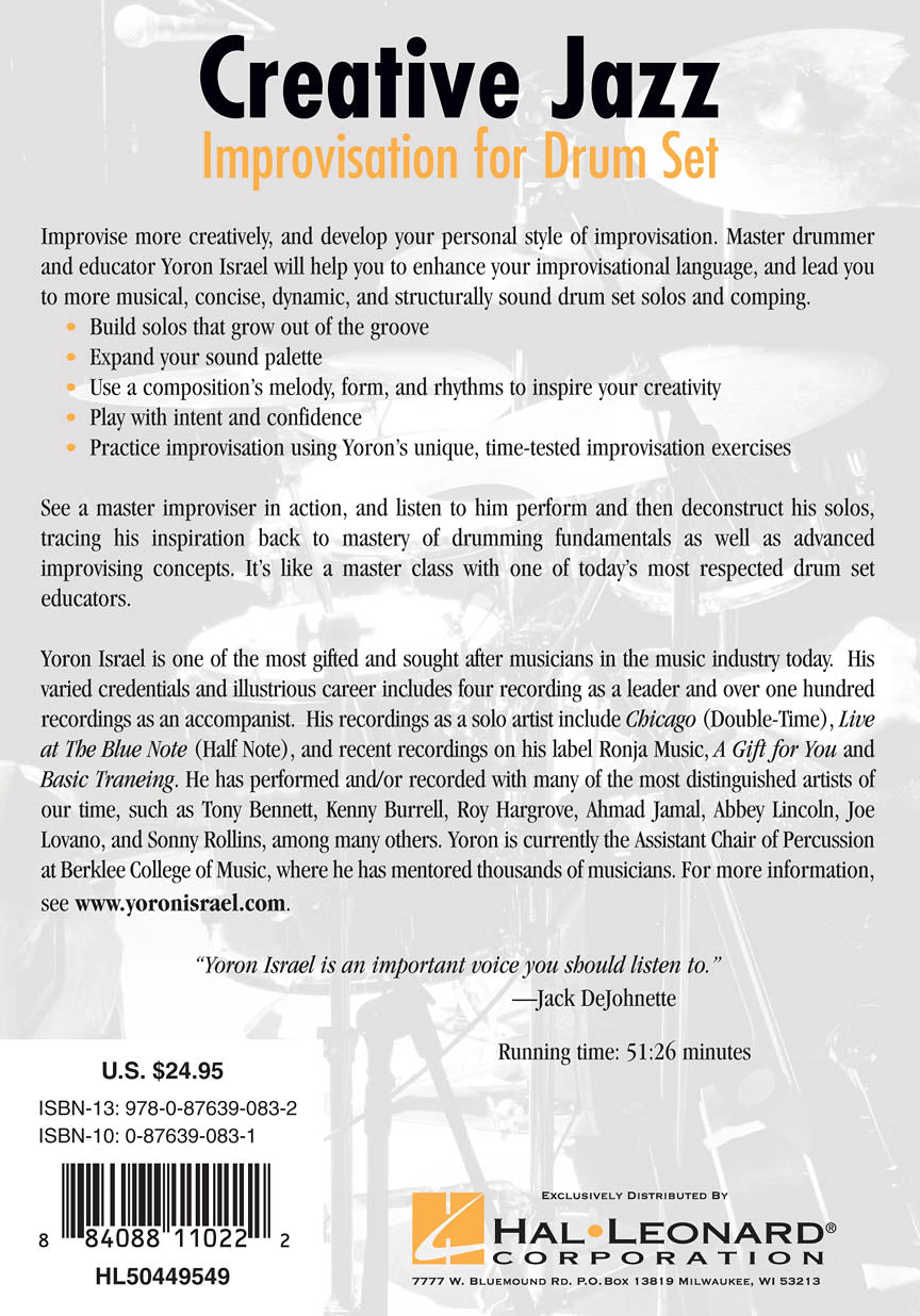Creative Jazz Improvisation for Drum Set - sample page 2