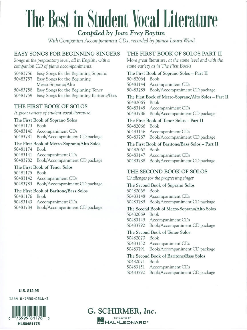 The First Book of Tenor Solos - sample page 7