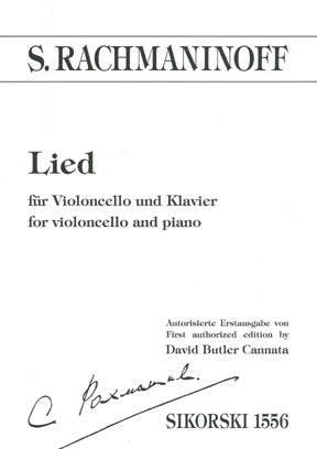 Product Cover for Lied (Song)