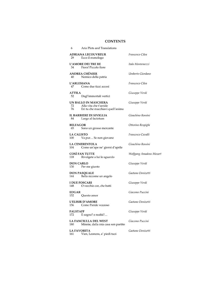 Anthology of Italian Opera - sample page 2