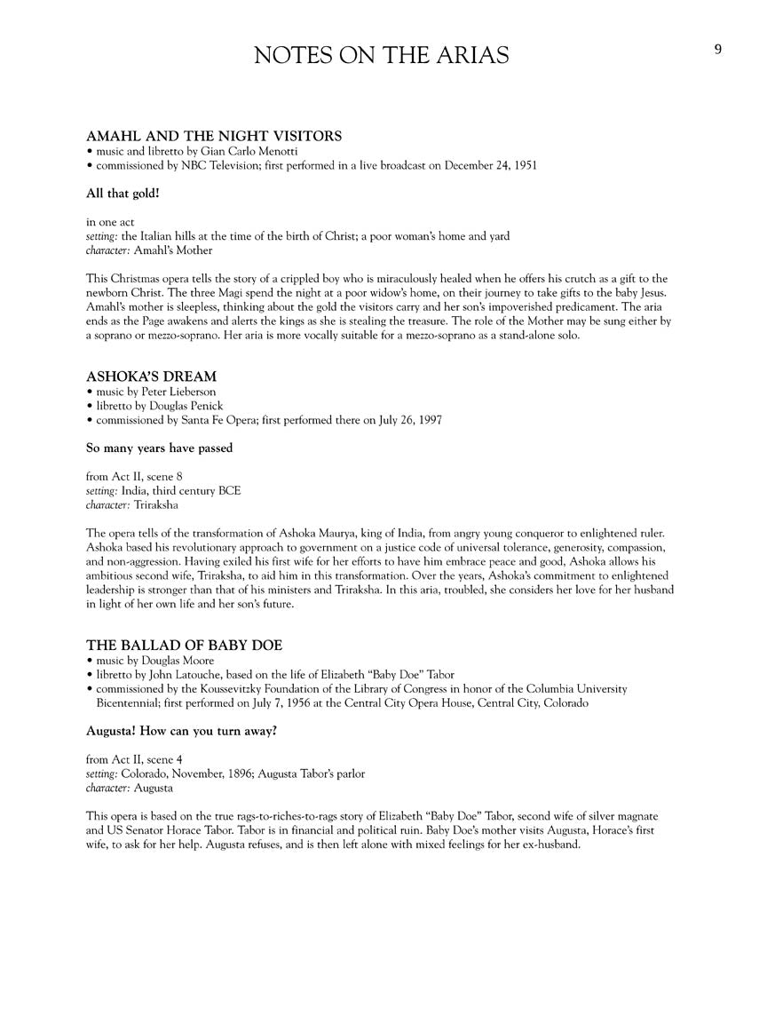 G. Schirmer American Aria Anthology - sample page 2