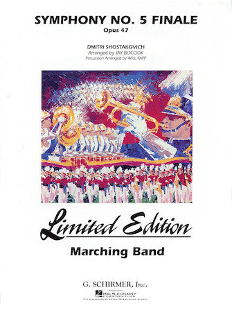 Product Cover for Sym. No. 5 - Marching Band - Score