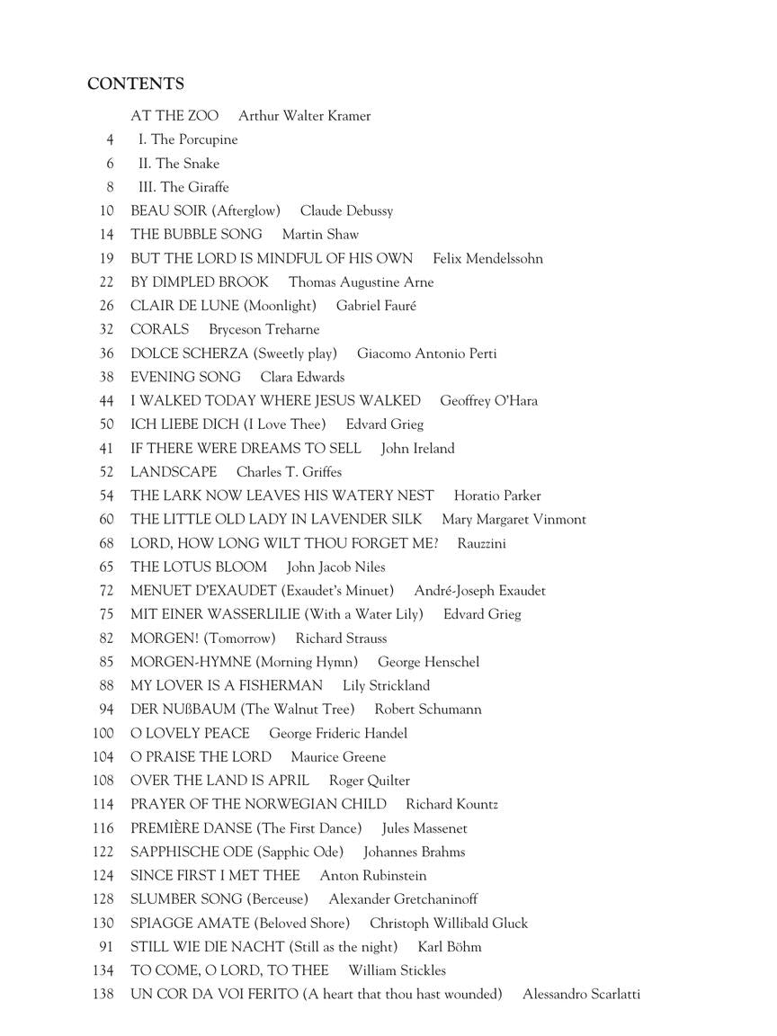 First Book of Mezzo-Soprano Solos – Part III - sample page 3