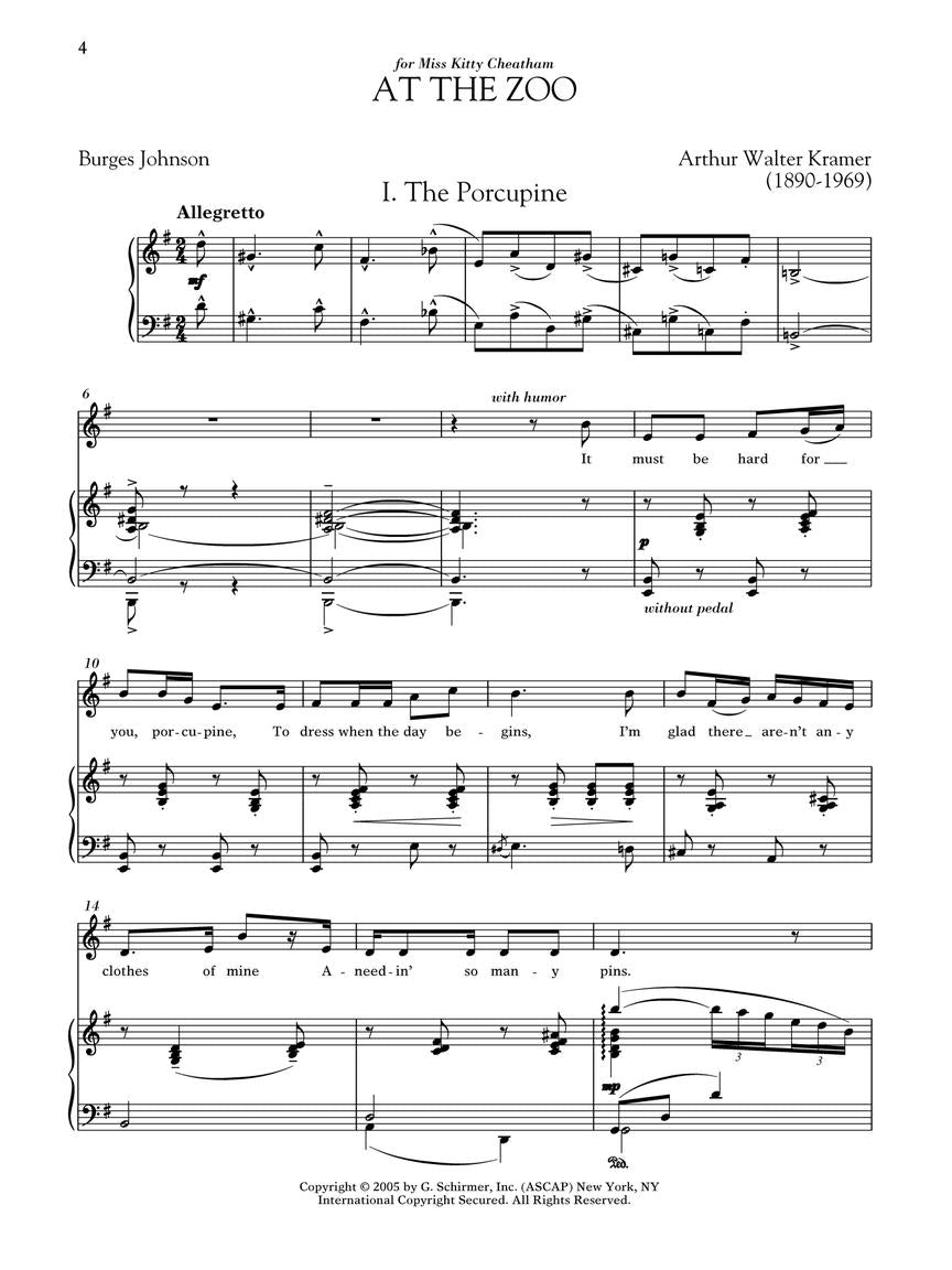 First Book of Mezzo-Soprano Solos – Part III - sample page 4