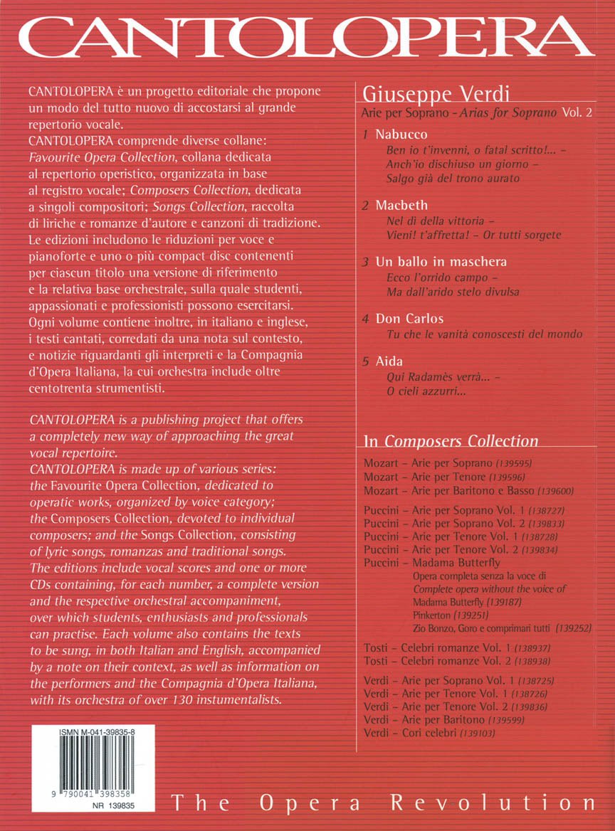 Cantolopera: Verdi Arias for Soprano Volume 2 - sample page 2