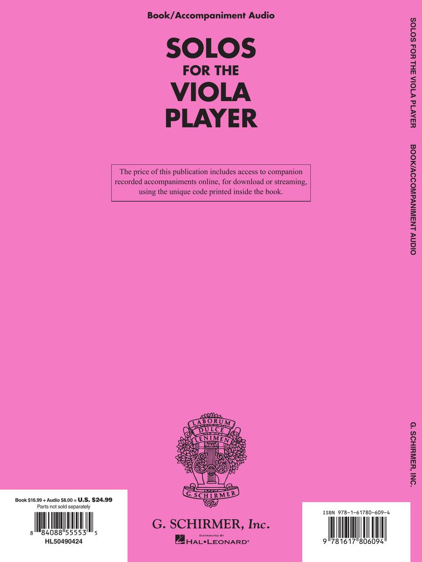 Solos for the Viola Player - sample page 6