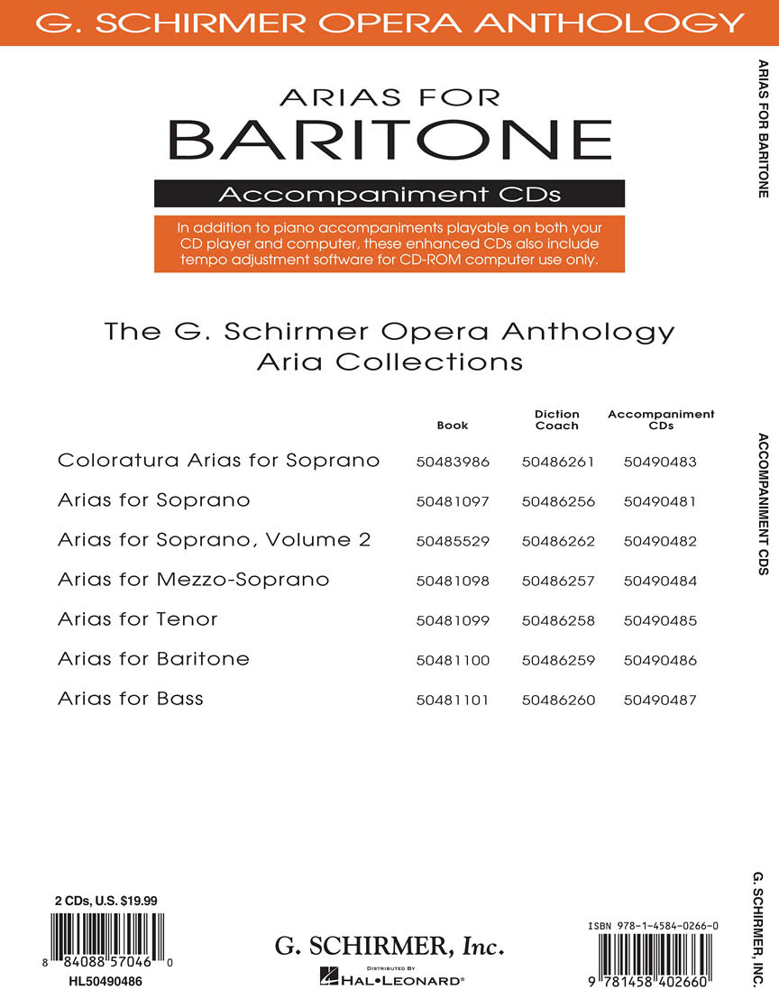 Arias for Baritone - sample page 2