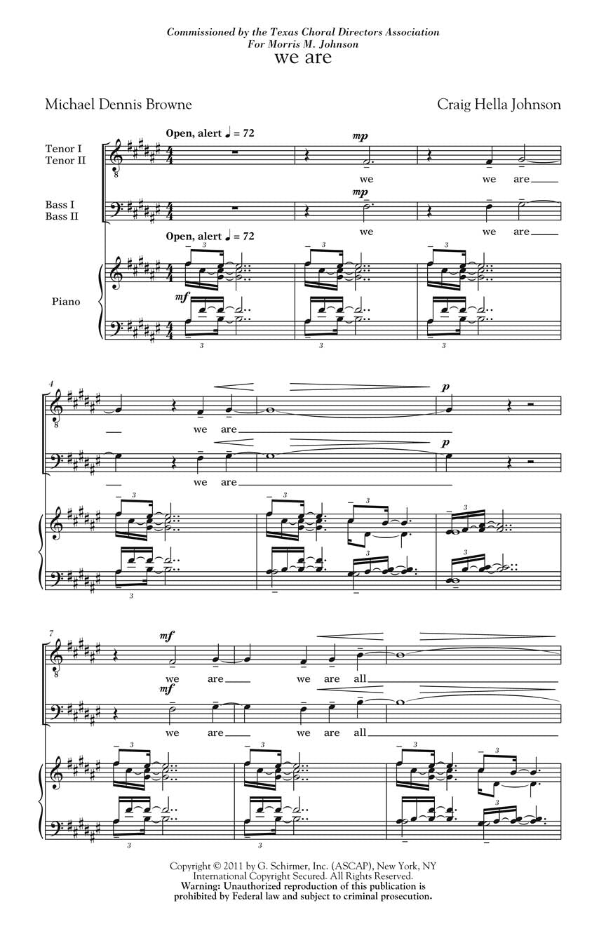 we are - sample page 1