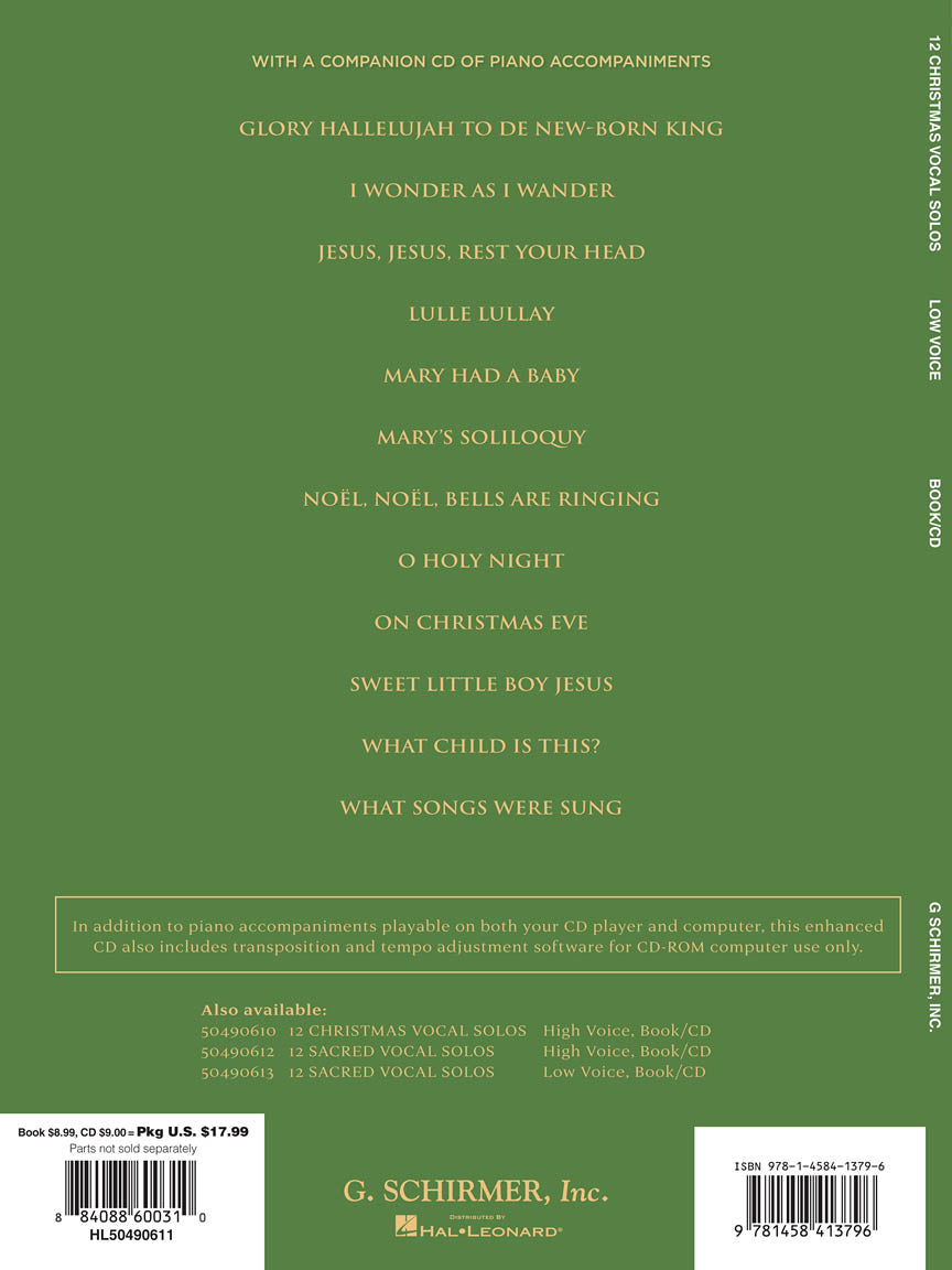 12 Christmas Vocal Solos - sample page 2