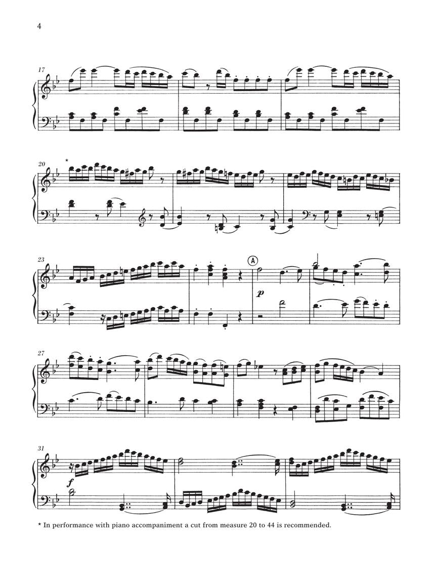 Wolfgang Amadeus Mozart – Concerto for Clarinet, K. 622 - sample page 5