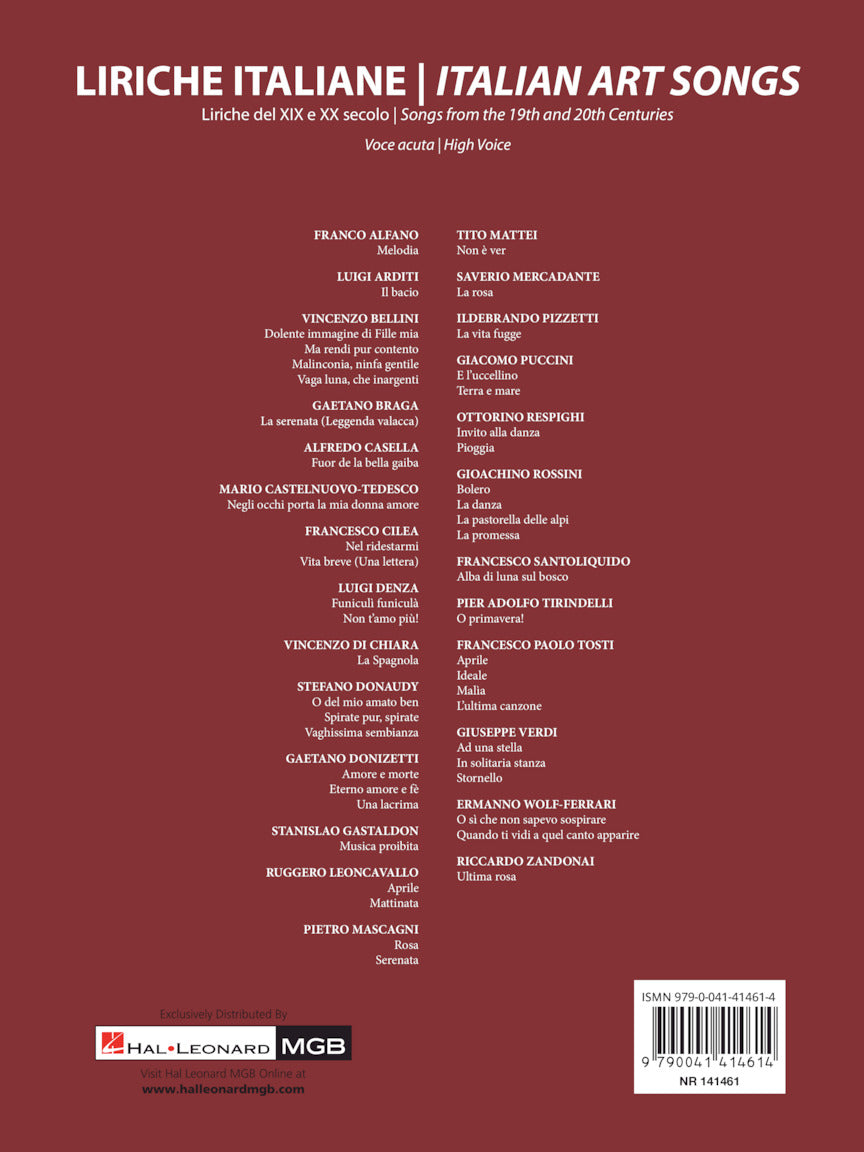 Italian Art Songs - sample page 7