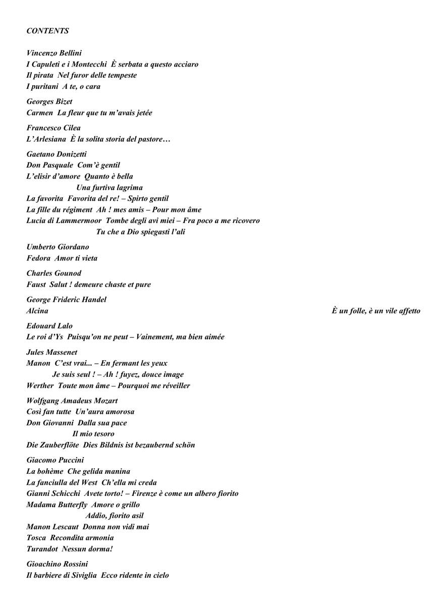 Ricordi Opera Anthology - sample page 2