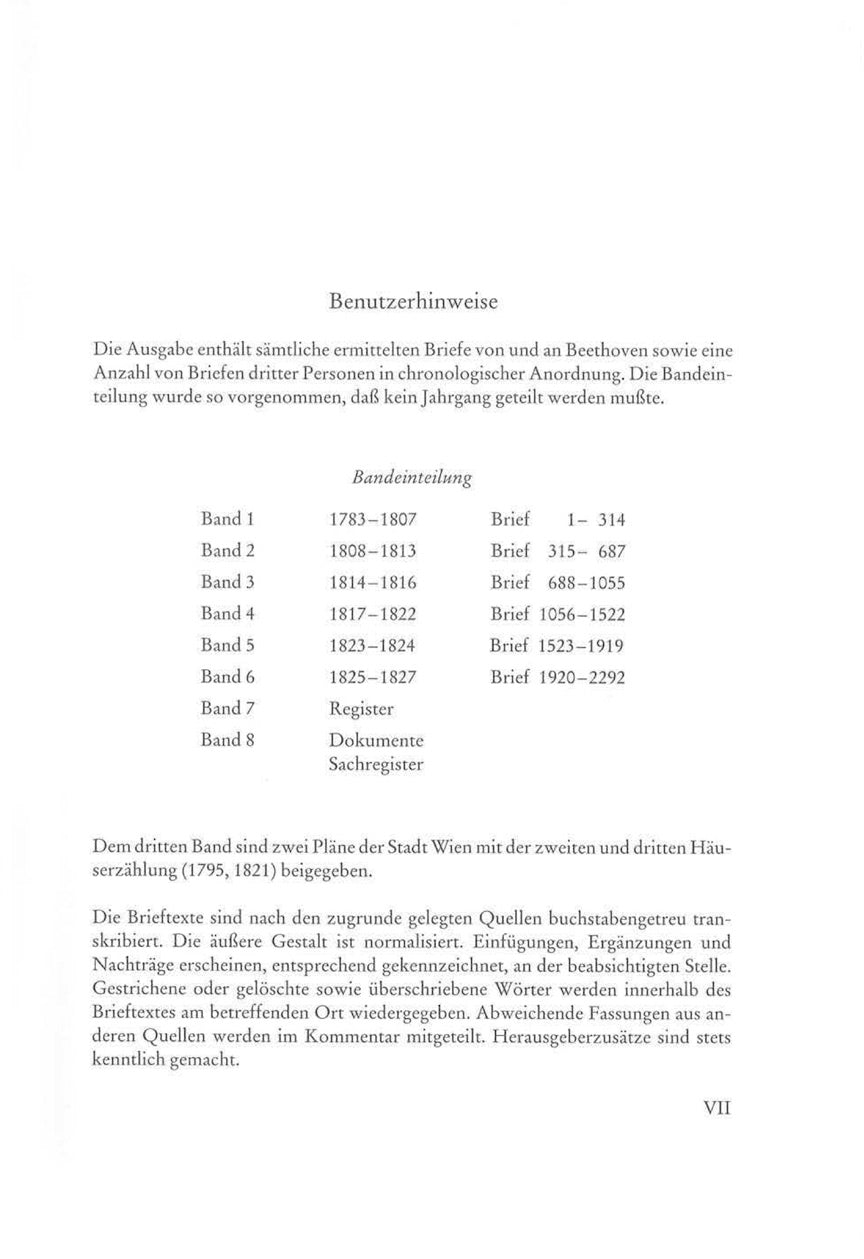 Beethoven Correspondence – Volume 5: 1823-1824 - sample page 1