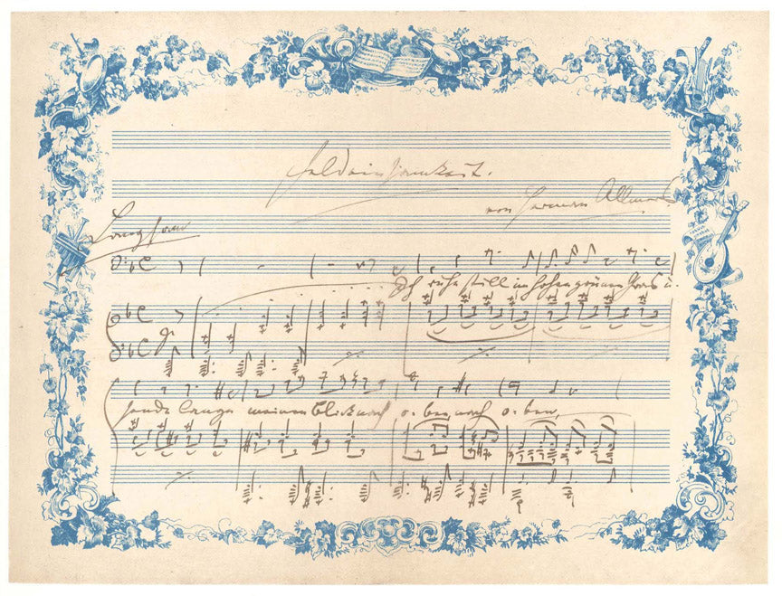 Feldeinsamkeit – Op. 86, No. 2 - sample page 1