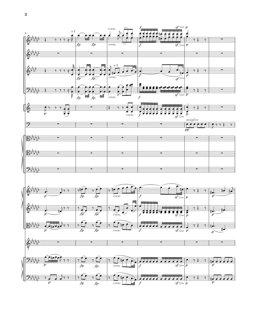 Christus am Ölberge Op. 85 - sample page 2