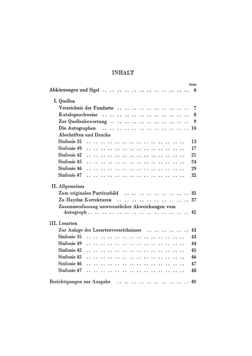 Sinfonias 1767-1772 - sample page 1