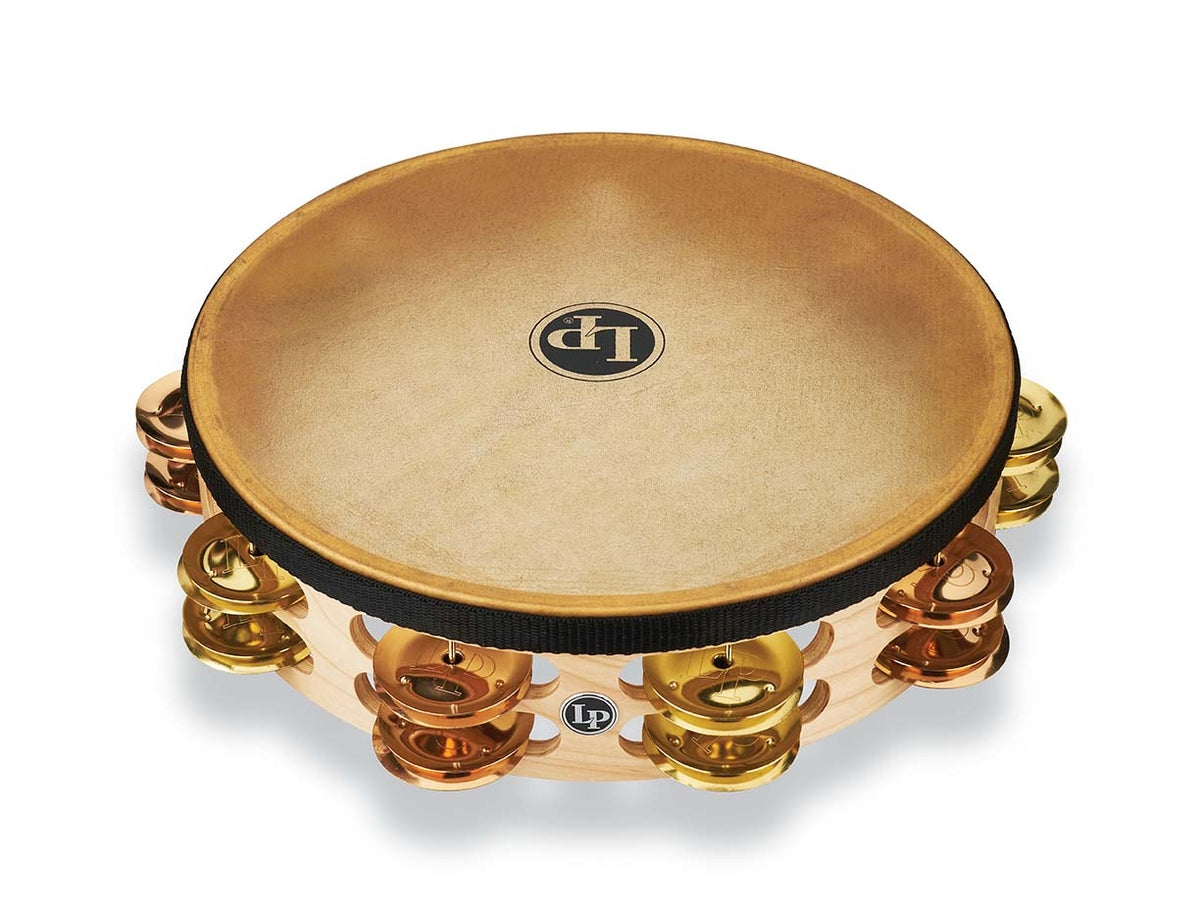 Product Cover for LP Pro 10 Inch Double Row Headed Tambourine - Brass/Bronze Hybrid