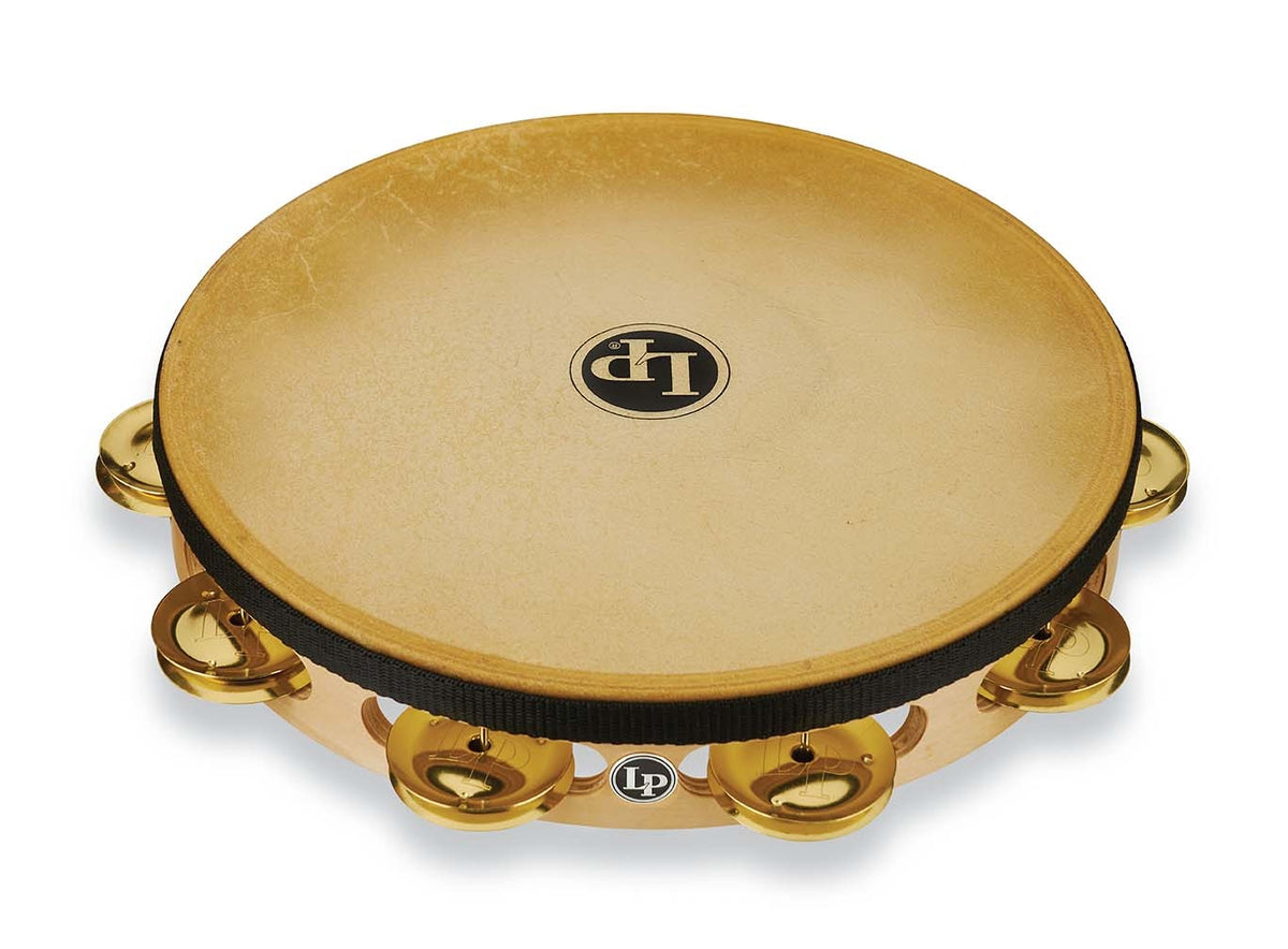 Product Cover for LP Pro 10 Inch Single Row Headed Tambourine - Brass