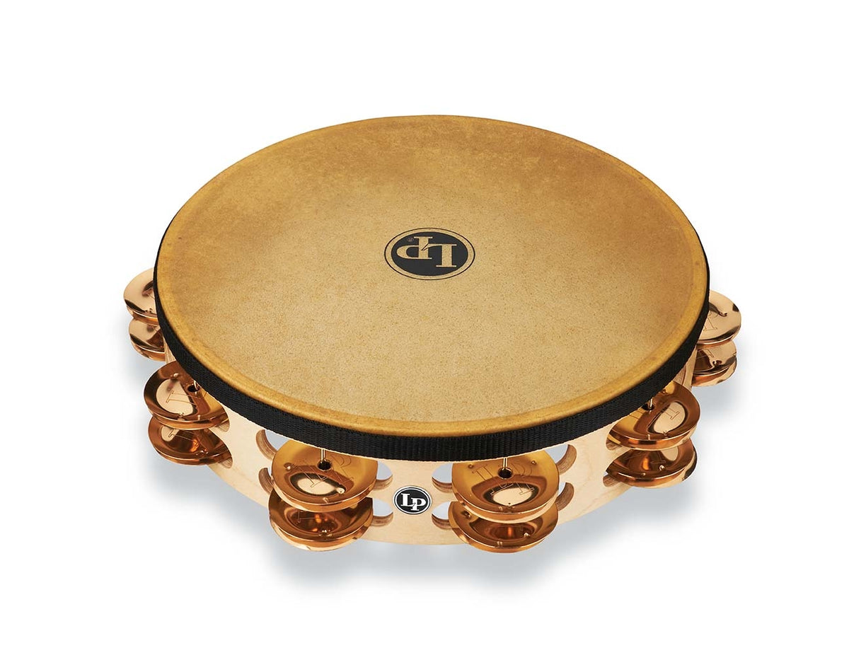 Product Cover for LP Pro 10 Inch Double Row Headed Tambourine - Bronze