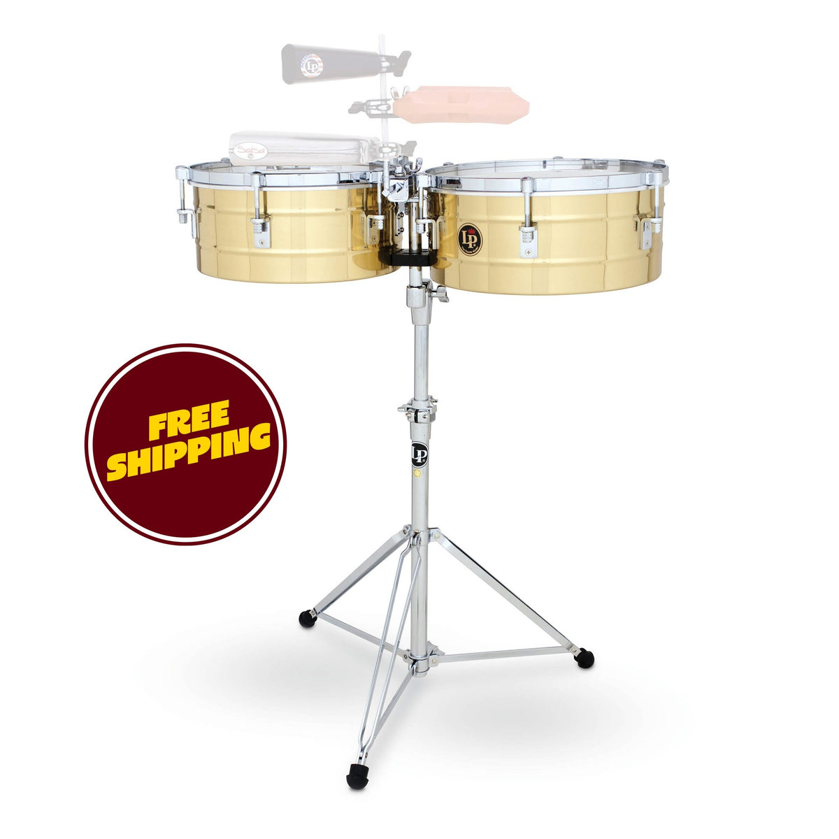 Product Cover for LP LP257-B 14" and 15" Tito Puente Timbales - Brass