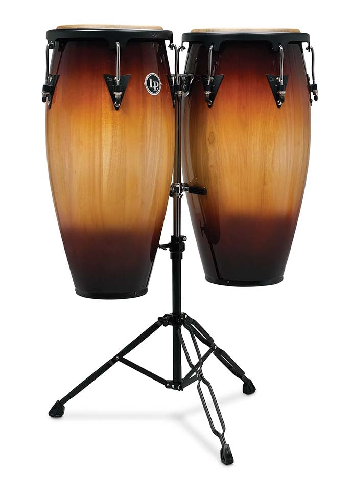 Product Cover for LP Aspire 11-inch and 12-inch Conga Set with Double Stand - Vintage Sunburst