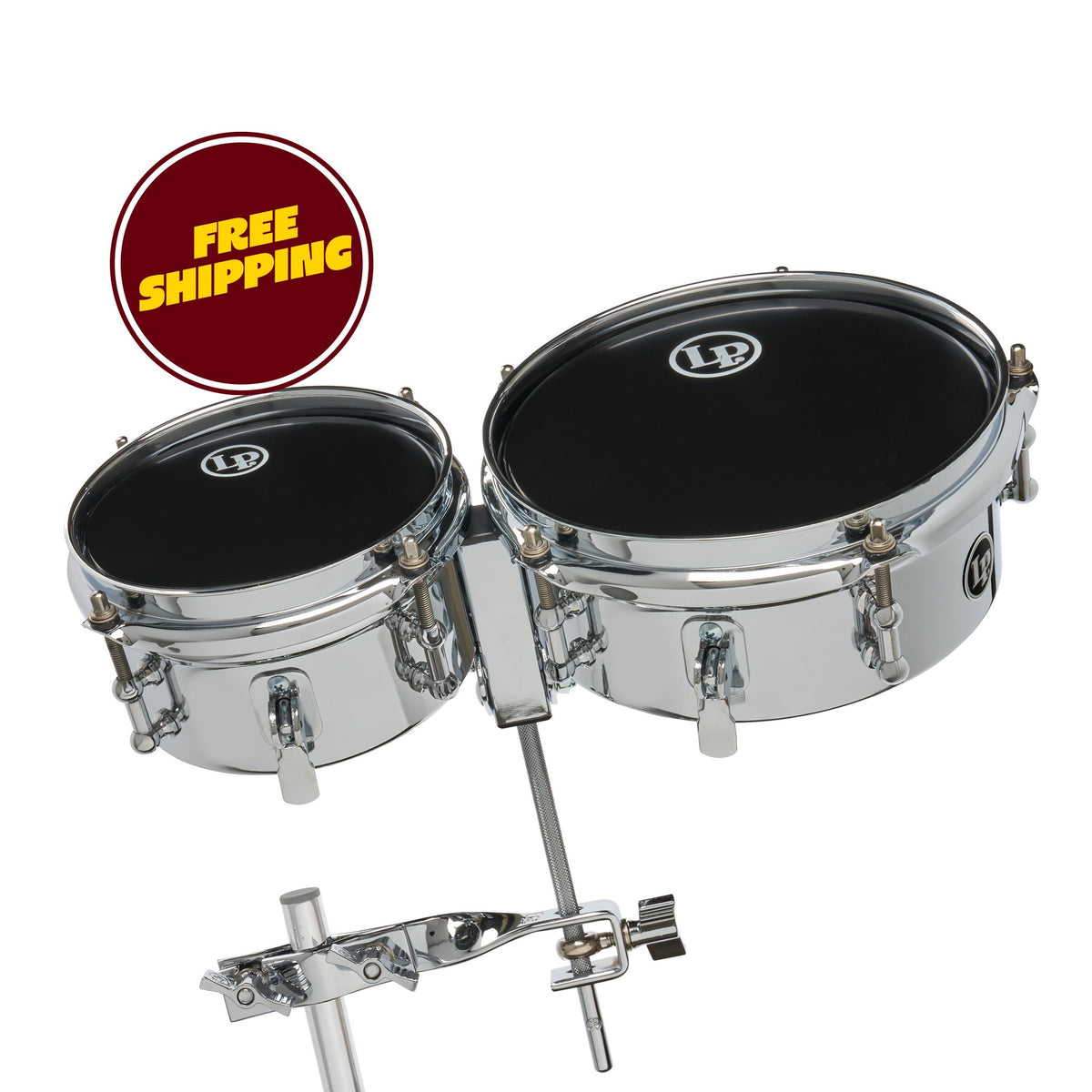 Product Cover for 6-Inch and 8-Inch Mini Snare Timbales with Mount - Steel
