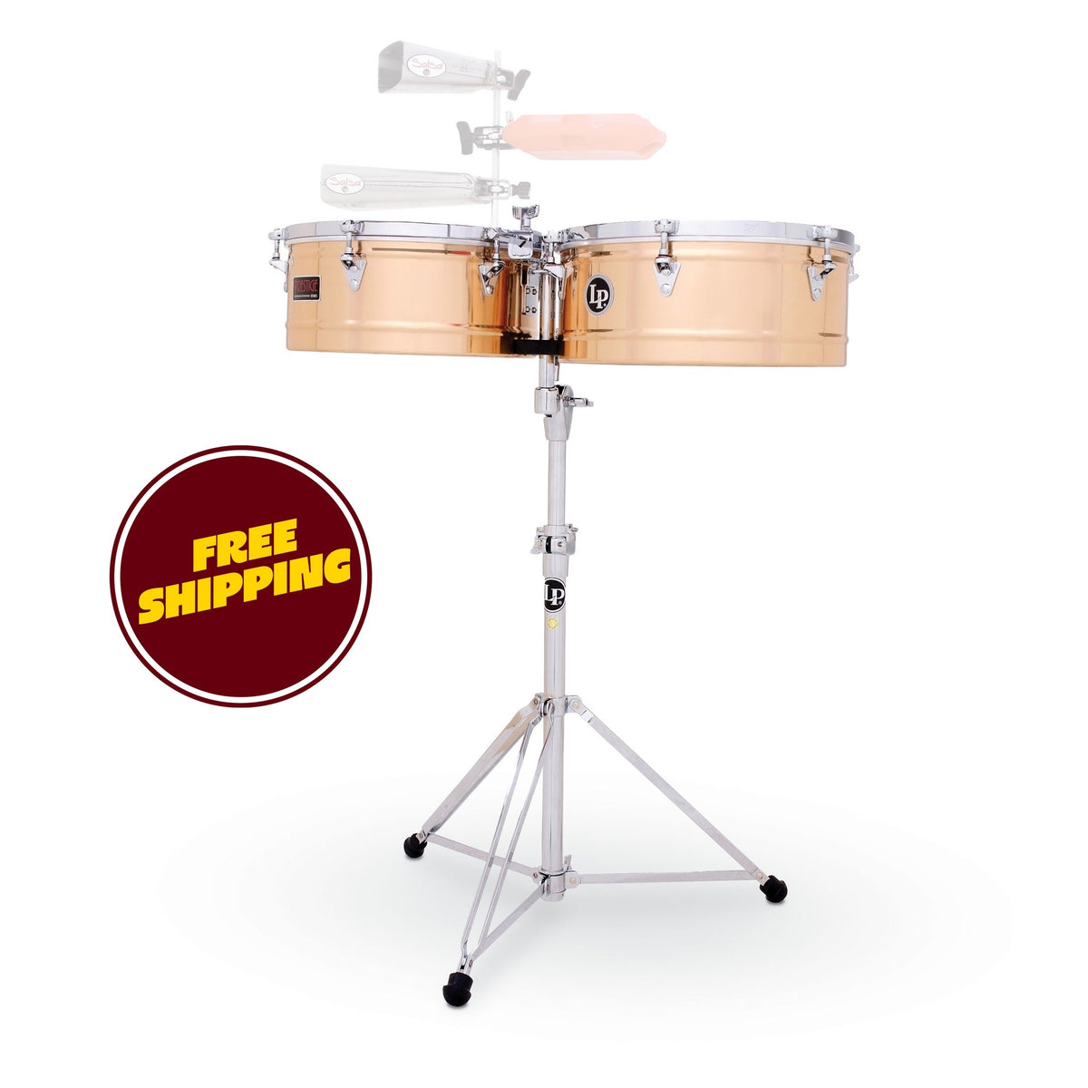 Product Cover for Lp Lp1415-bz 14 And 15 Prestige Timbales - Bronze