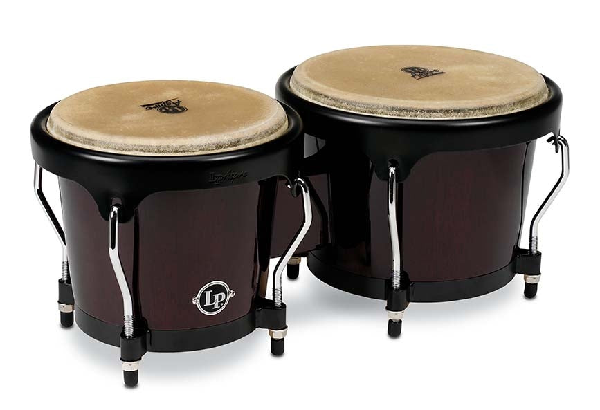Product Cover for Lp Lpa601-dw Aspire Series 6-3/4-inch And 8-inch Bongo Set - Dark Wood