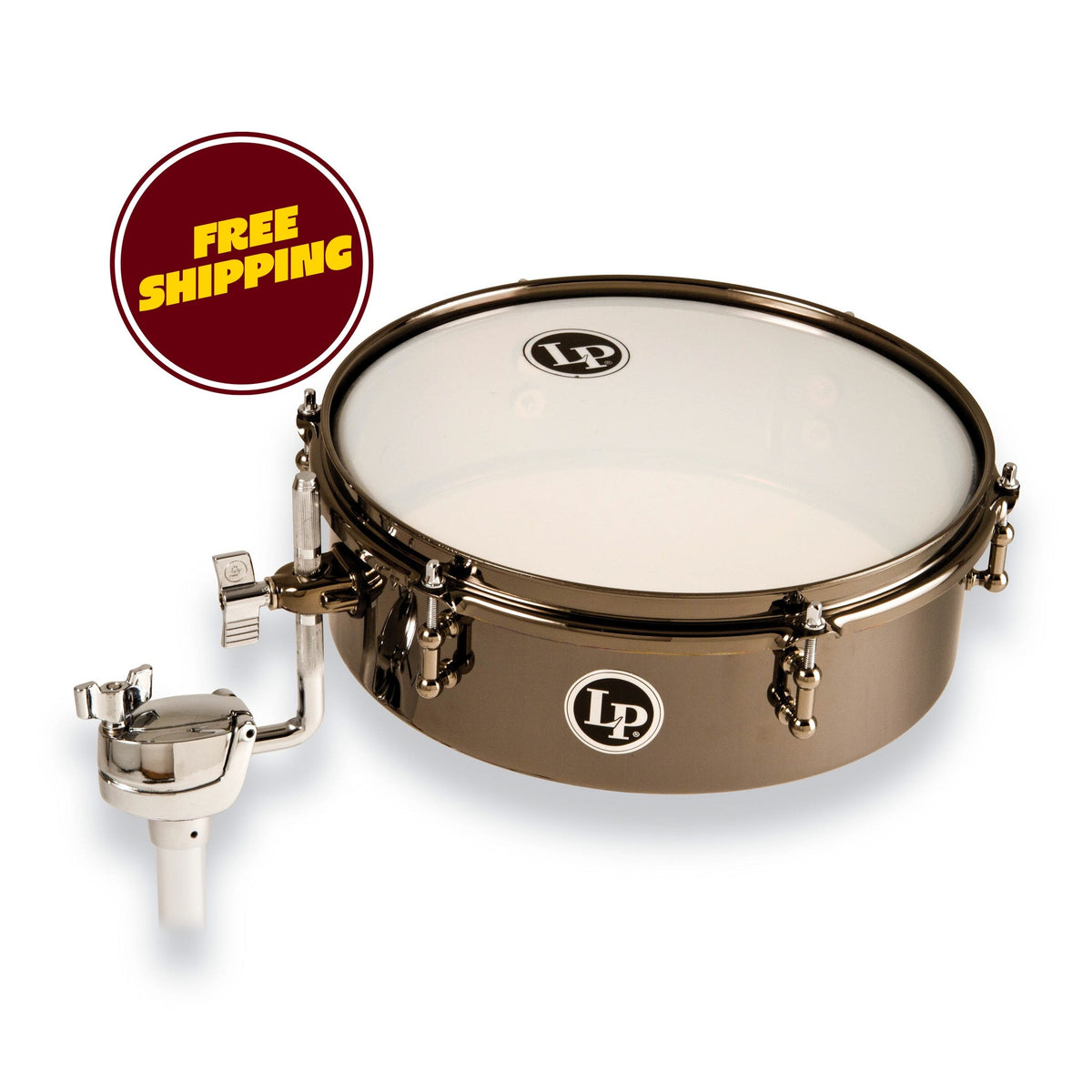 Product Cover for Lp Lp812-bn 12 Mountable Drum Set Timbale - Black Nickel