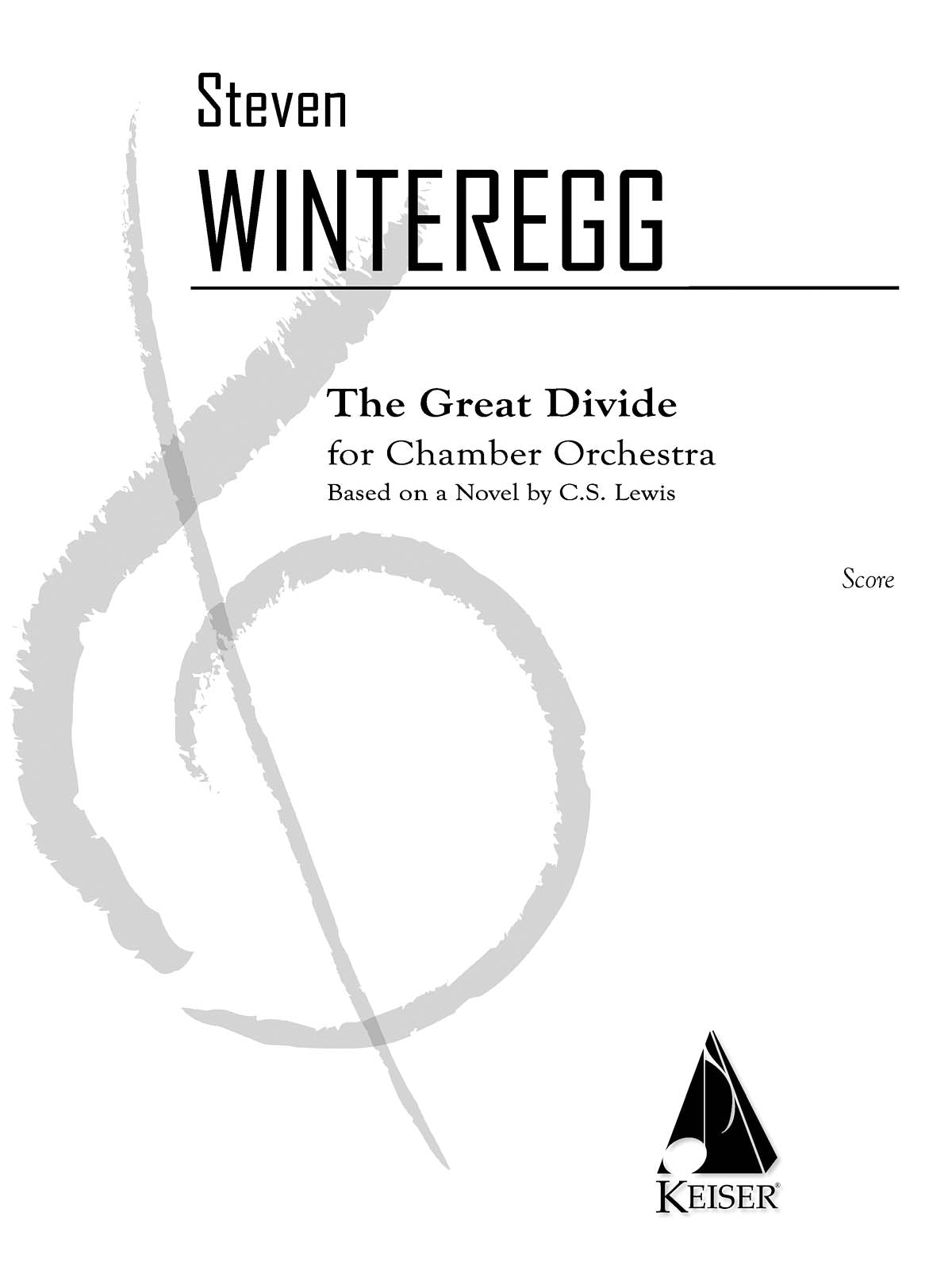 Product Cover for The Great Divide for Chamber Orchestra
