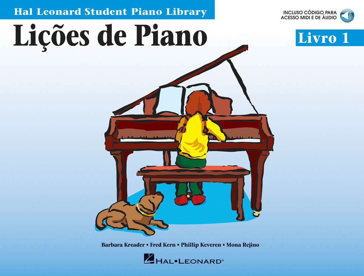 Product Cover for Piano Lessons, Book 1 – Portuguese Edition