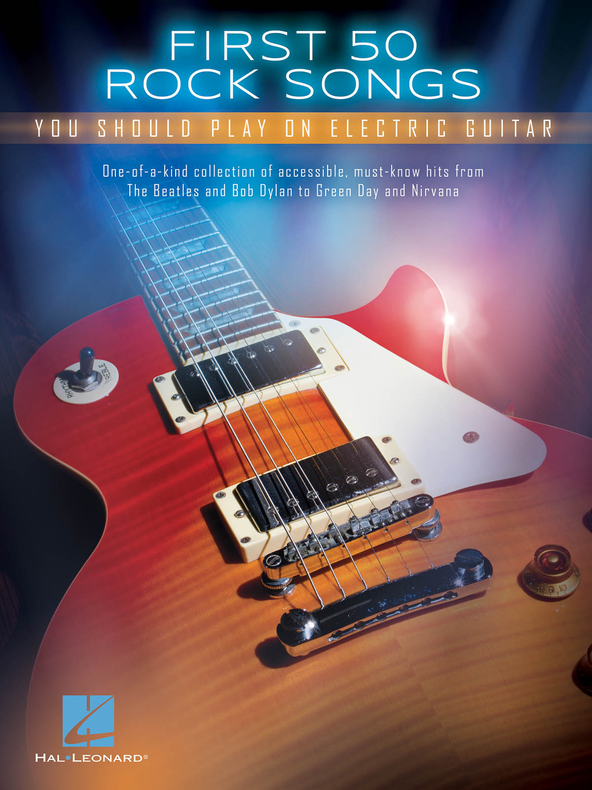 Product Cover for First 50 Rock Songs You Should Play on Electric Guitar