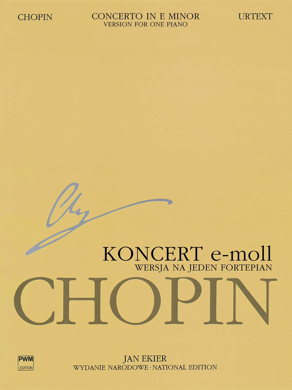 Product Cover for Concerto No. 1 in E Minor Op. 11 – Version for One Piano