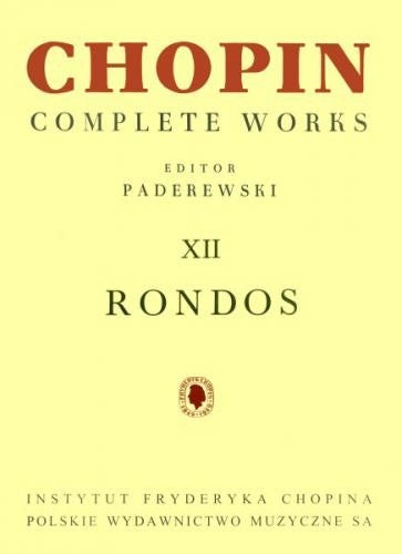 Product Cover for Rondos – Chopin Complete Works Vol. XII