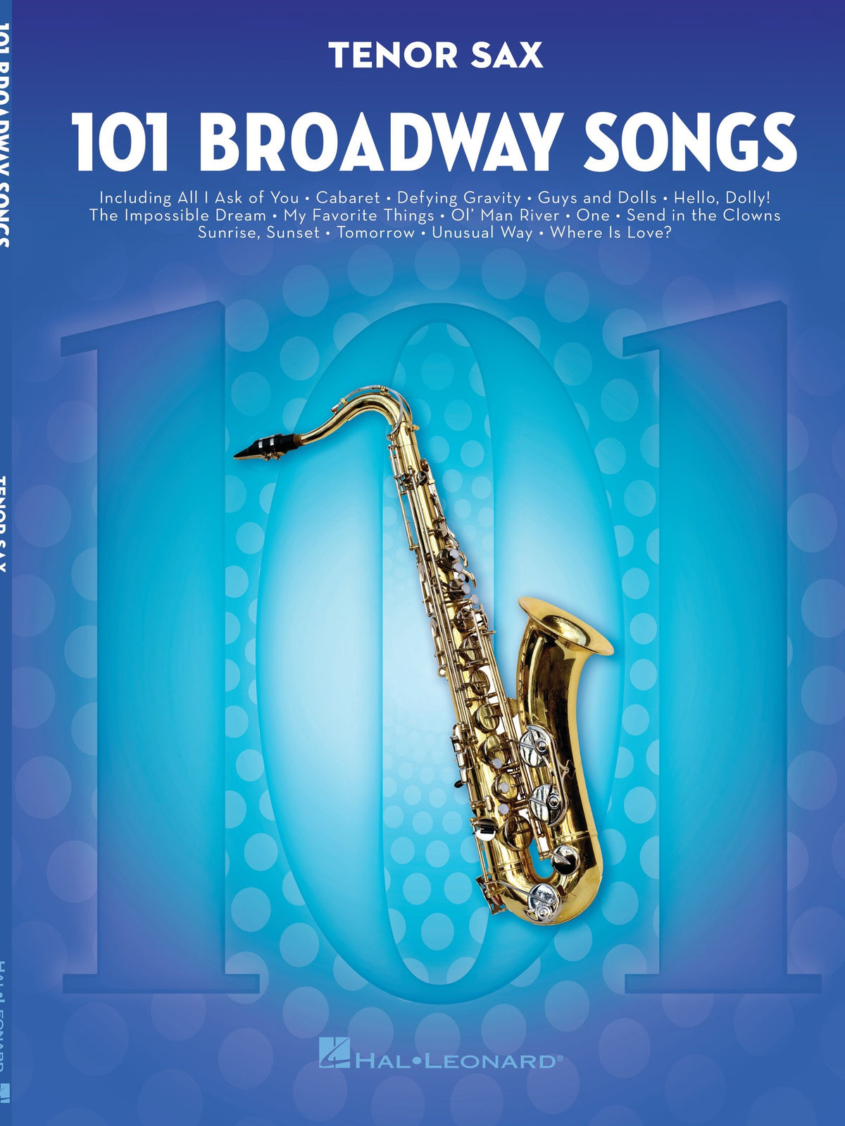 Product Cover for 101 Broadway Songs for Tenor Sax