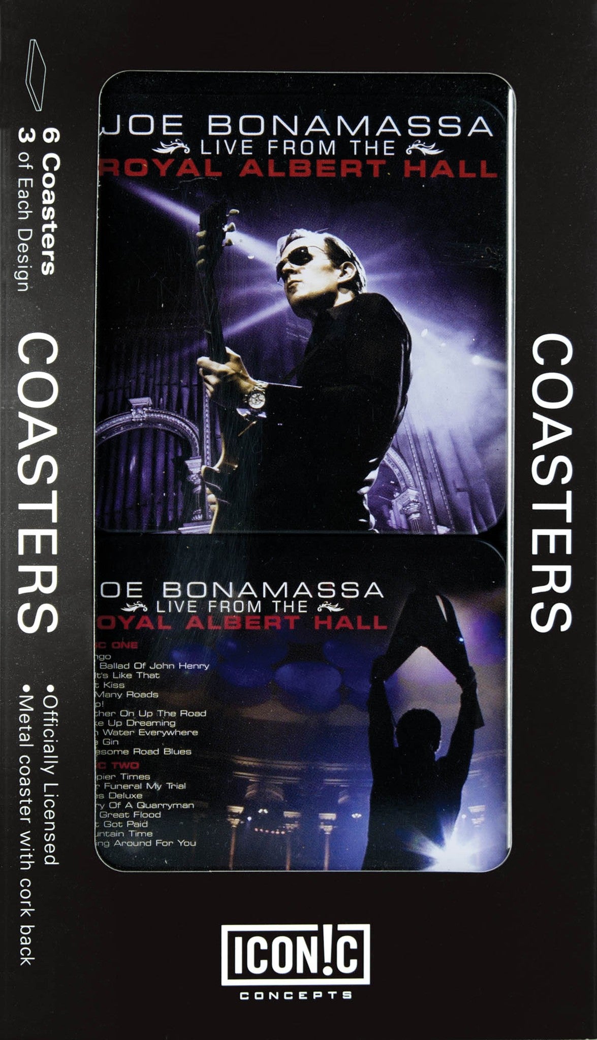 Product Cover for Joe Bonamassa Tin Coaster Set – Royal Albert Hall