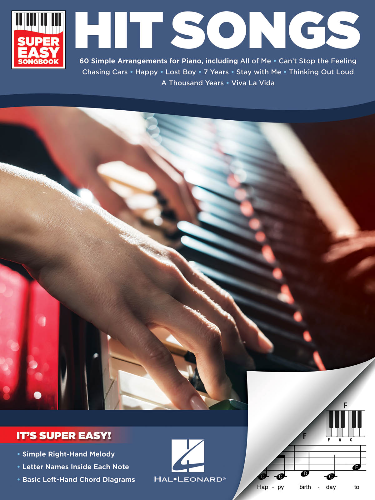 Product Cover for Hit Songs – Super Easy Songbook