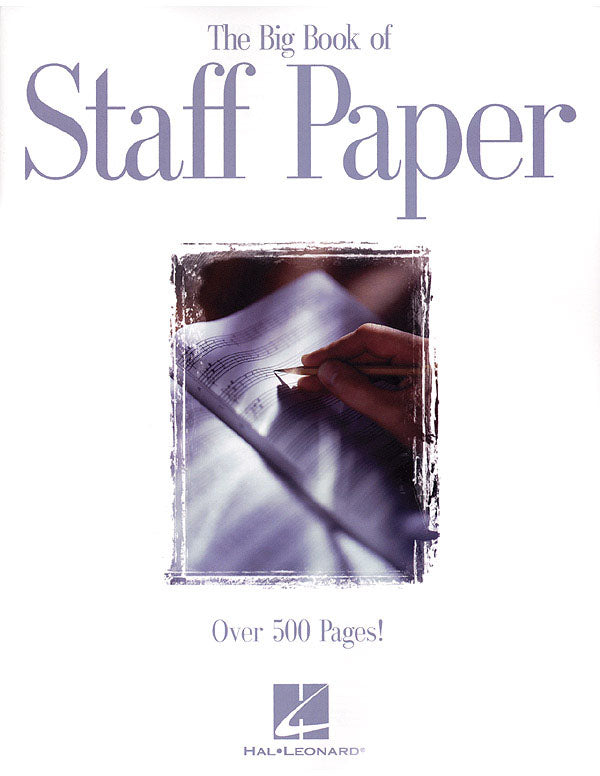 Product Cover for The Big Book of Staff Paper