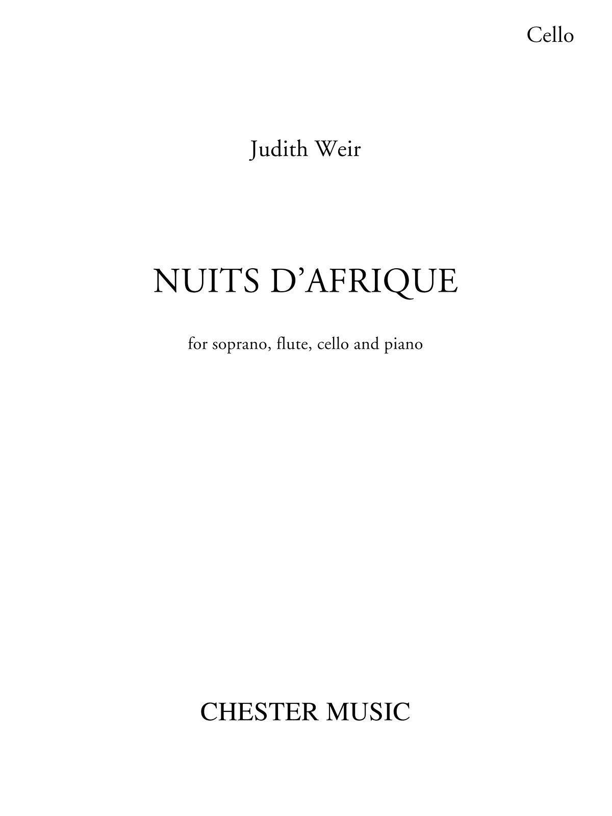 Product Cover for Nuits d'Afrique
