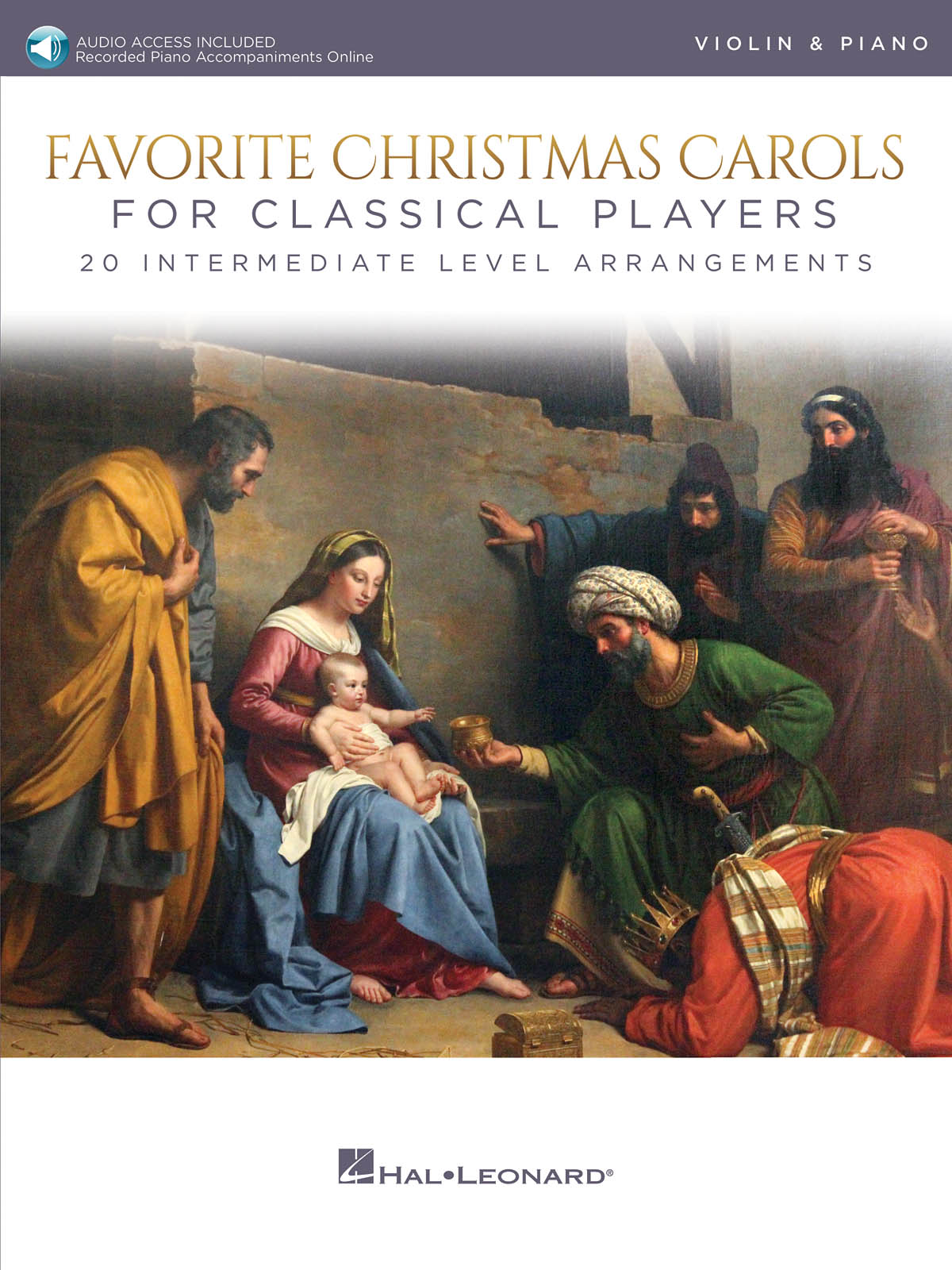 Product Cover for Favorite Christmas Carols for Classical Players – Violin and Piano