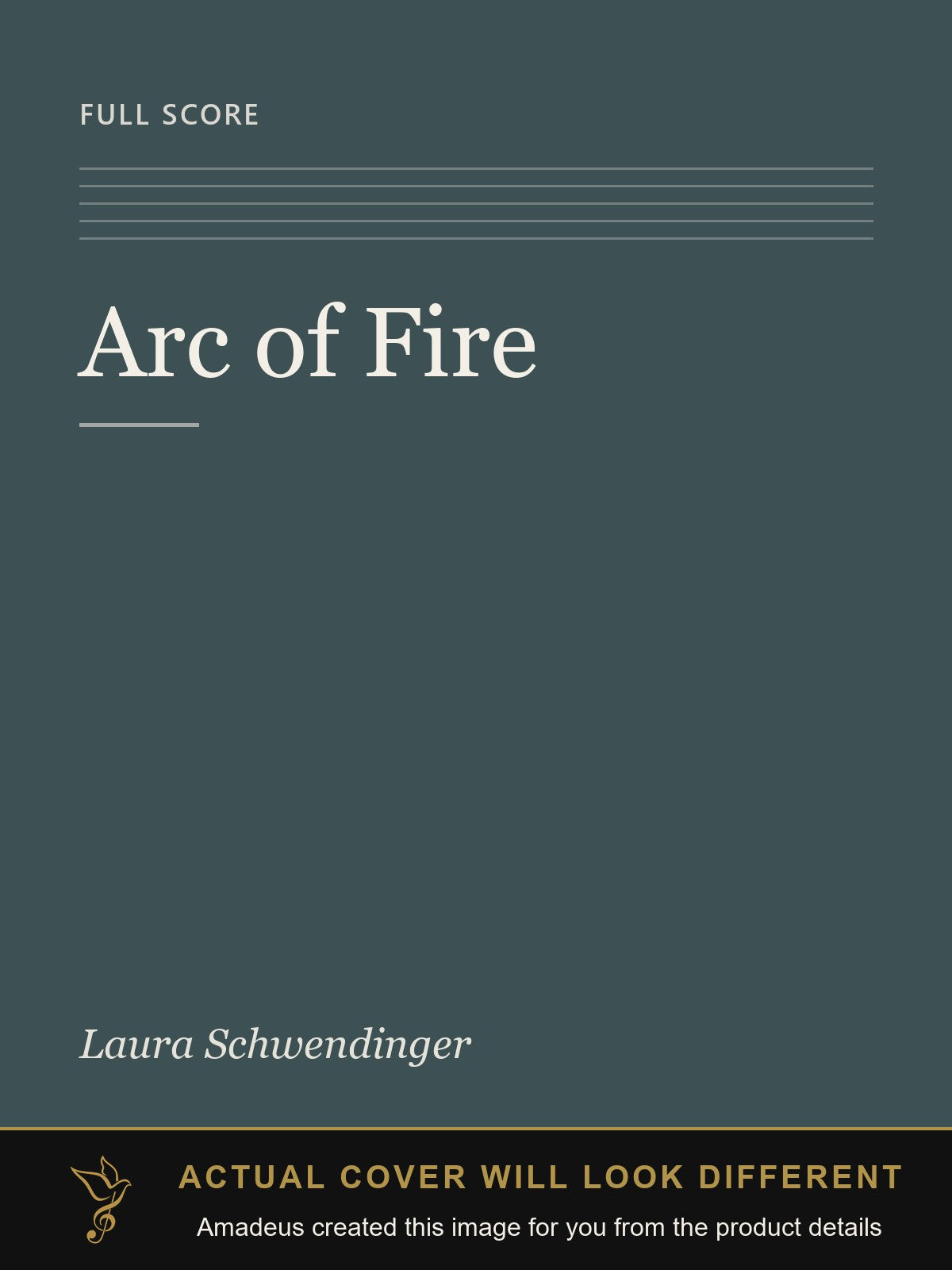 Arc of Fire - Amadeus created this image from the product details; the actual cover will look different