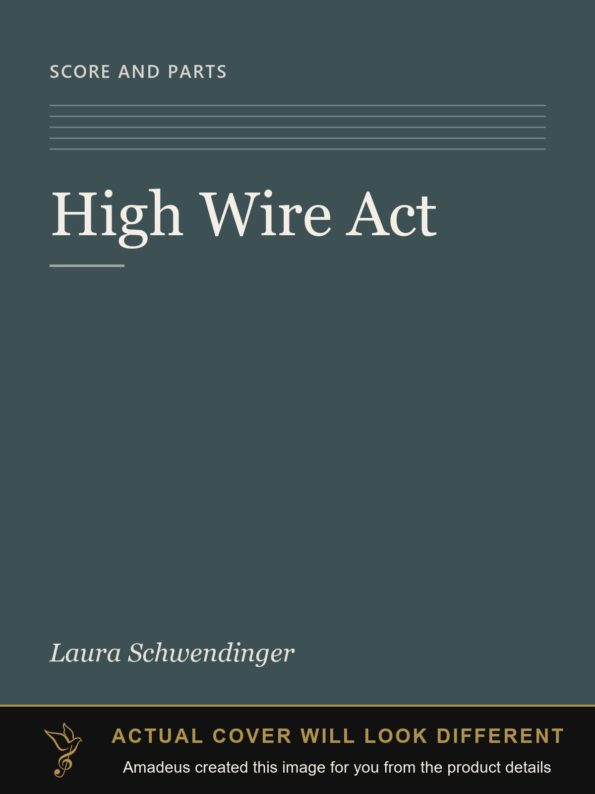High Wire Act - Amadeus created this image from the product details; the actual cover will look different