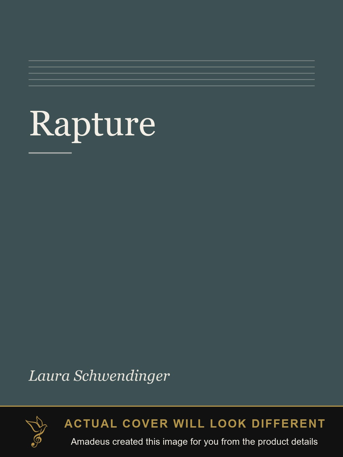 Rapture - Amadeus created this image from the product details; the actual cover will look different