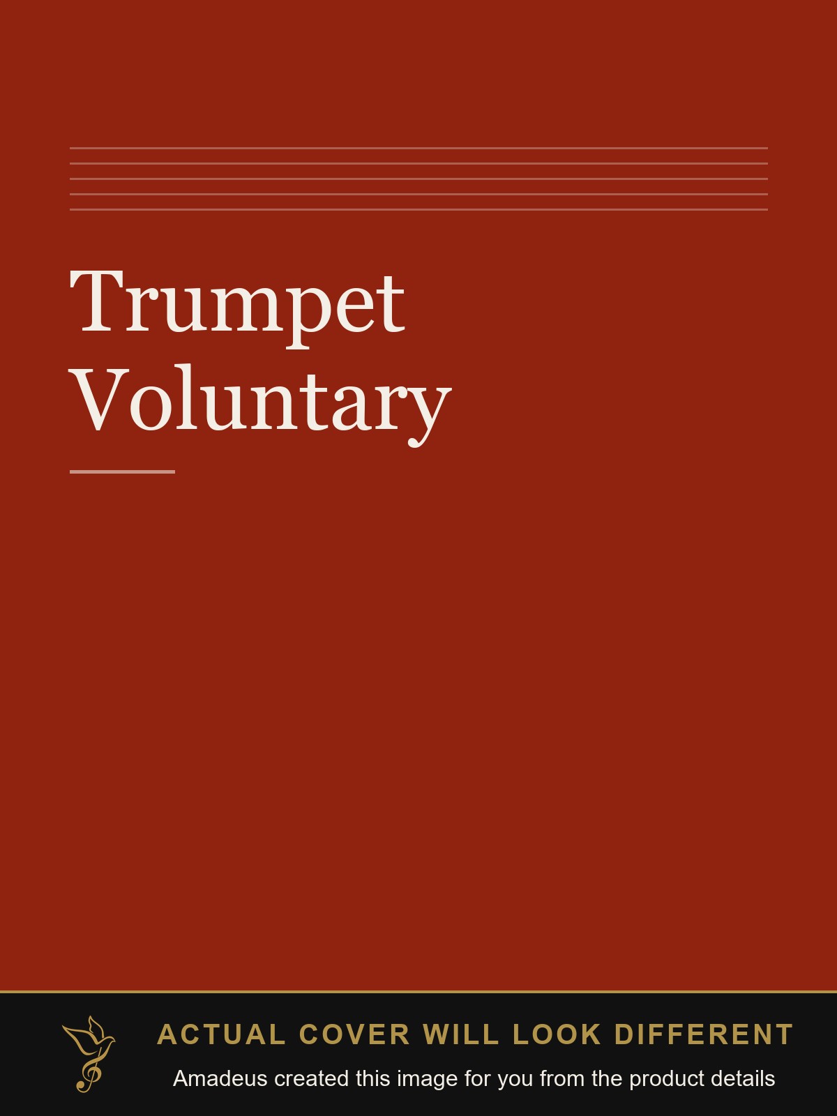 Trumpet Voluntary - Amadeus created this image from the product details; the actual cover will look different